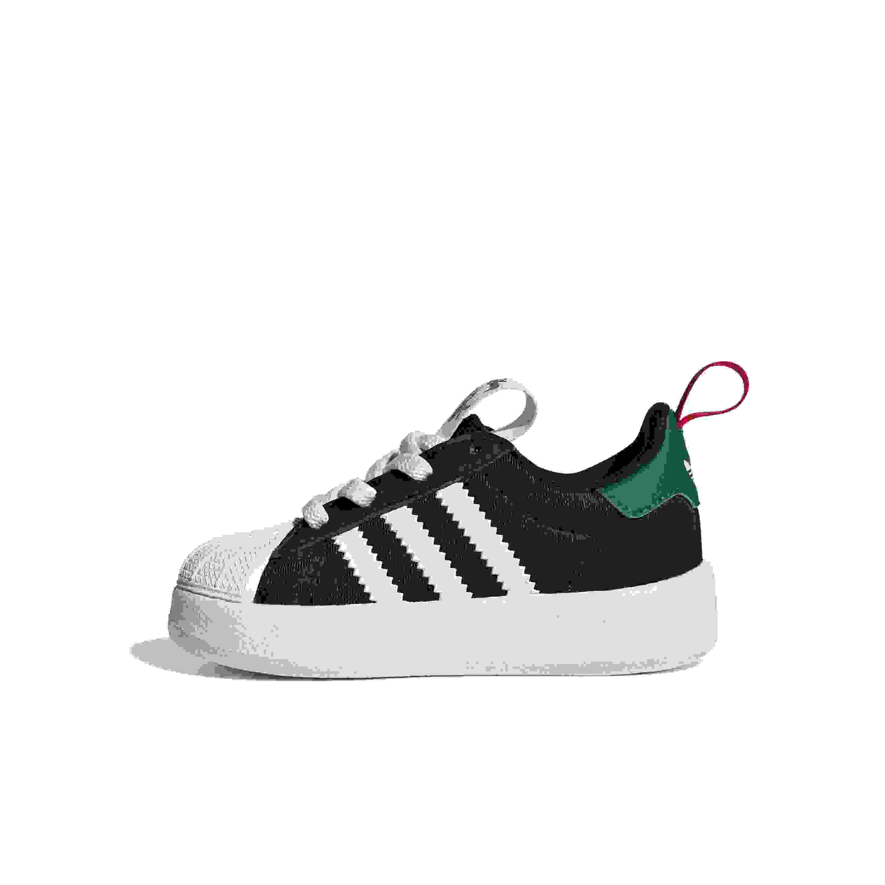 adidas Originals Disney Adifoam Superstar 360 Infant Boys' "Black/Collegiate Green/Scarlet" Shoe